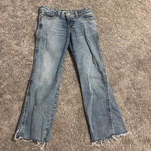 Levi's Light Blue Early 2000s Flare Jeans